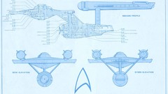 Star Trek blueprints spaceships