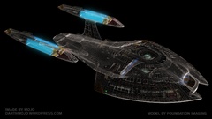 Star Trek cgi spaceships