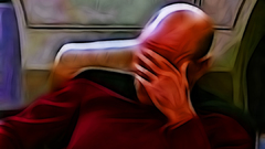 Star Trek facepalm Patrick