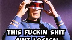 Star Trek glasses spock