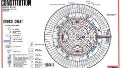 Star Trek schematic USS