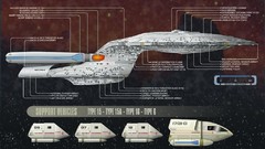 Star Trek schematic USS Enterprise Star Trek schematics
