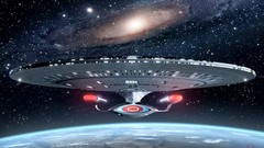 Star Trek science fiction artwork USS Enterprise