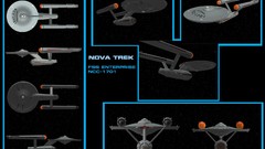 Star Trek spaceships