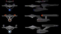 Star Trek spaceships