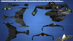 Star Trek spaceships Klingons