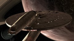 Star Trek spaceships science fiction outer space Enterprise