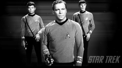 Star Trek spock grayscale