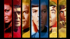 Star Trek TV series spock James T. Kirk Hikaru Sulu Uhura 