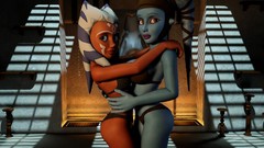 Star wars 3D girls 3D renders