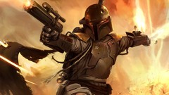 Star wars boba fett artwork