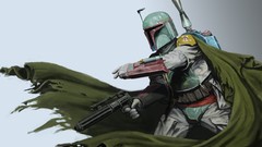 Star wars boba fett artwork