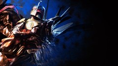 Star wars boba fett jedi stormtroopers artwork