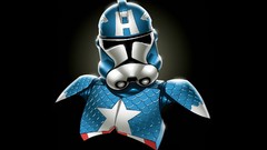Star wars captain america minimalistic stormtroopers marvel 