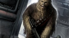 Star wars chewbacca artwork