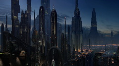 Star wars cityscapes futuristic