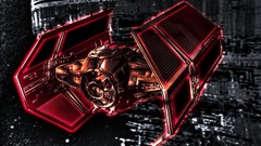 Star wars Darth Vader 3d spaceships HDR Photography darth