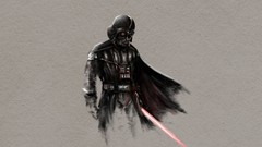 Star wars Darth Vader lightsabers artwork