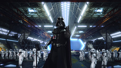 star wars Darth Vader stormtrooper cgi 3d render science fiction
