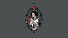 Star wars disney snow-white Leia