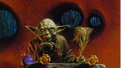 Star wars fans fantasy art yoda