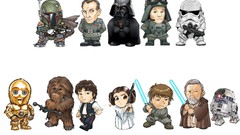 Star wars funny jedi stormtroopers artwork