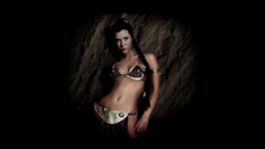 Star wars Leia Organa Carrie Fisher Slave Leia