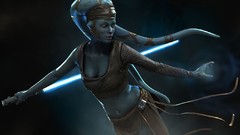 Star wars lightsabers Aayla Secura