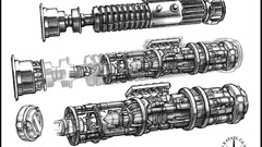 Star wars lightsabers artwork