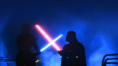 Star wars lightsabers darth