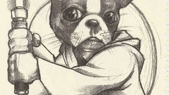 Star wars lightsabers Dogs