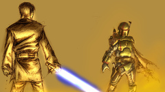 Star wars lightsabers Jango