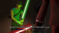 Star wars lightsabers Spy