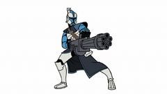 Star wars machine gun