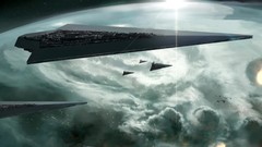 Star wars outer space artwork Star Destroyer