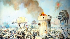 Star wars paintings winter