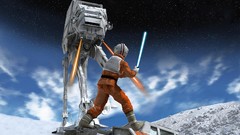 Star wars pc games lightsabers video games AT-AT Hoth Rebel 