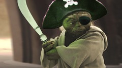 Star wars pirates yoda