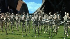 Star wars science fiction Battle of Grassy Plains b1 battle 