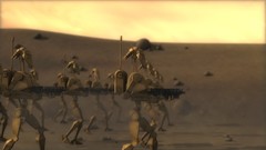 Star wars science fiction Droid b1 battle droids