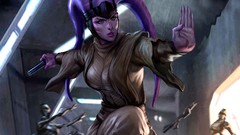 Star wars science fiction lightsabers jedi artwork