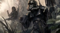 Star wars science fiction stormtroopers artwork