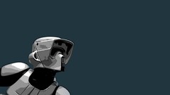 Star wars scout minimalistic artwork