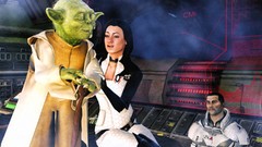 Star wars shepard mass effect miranda lawson yoda