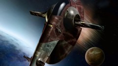 Star wars spaceships jedi stormtroopers artwork fantasy art