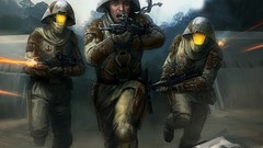 Star wars spaceships jedi stormtroopers artwork fantasy art