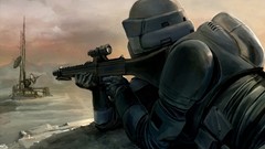 Star wars spaceships science fiction scout jedi artwork