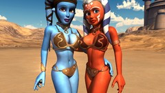 Star wars Star Wars: The Clone Wars 3d blue eyes brown eyes 