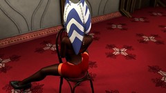 Star wars Star Wars: The Clone Wars 3d blue hair blue eyes 