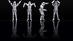Star wars stormtroopers black